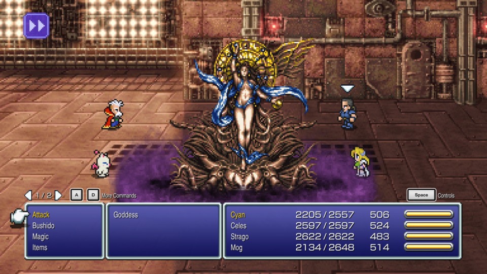 I have to give extra props to Goddess for maybe being the most annoying boss in the entire game. 
