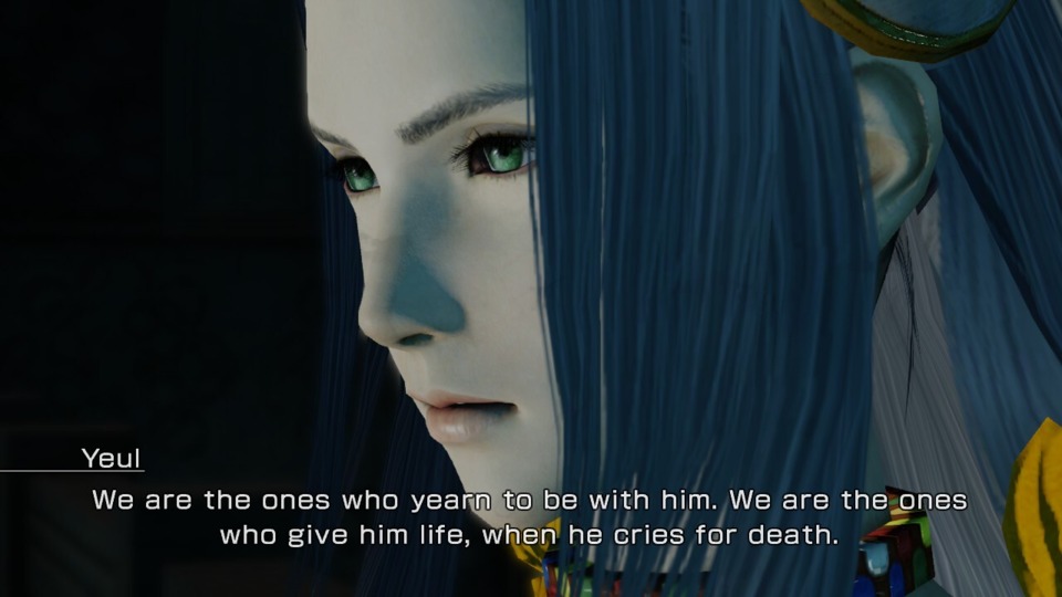 I maintain the lore with Yeul and Caius is one or two steps away from reaching Golden Age Final Fantasy storytelling. 