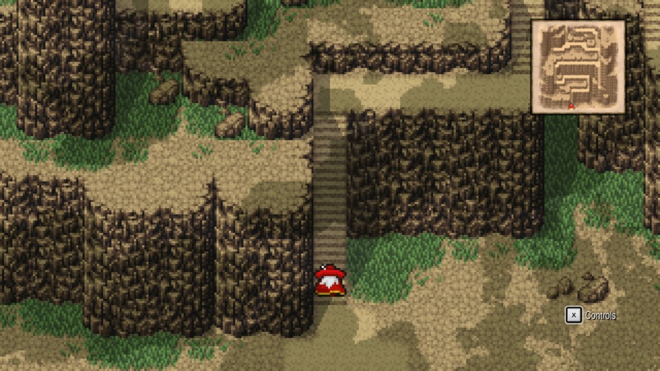 Something about this mountainous outdoor dungeon feels familiar... and yet I can't completely put my finger on it. 