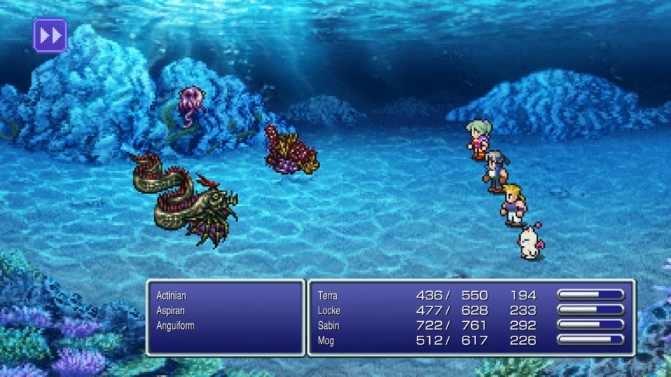 Why am I at the bottom of the ocean with a Moogle? Some of you know exactly why. 