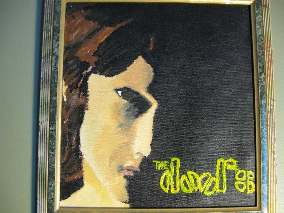 The Doors, Jim Morrison Painting