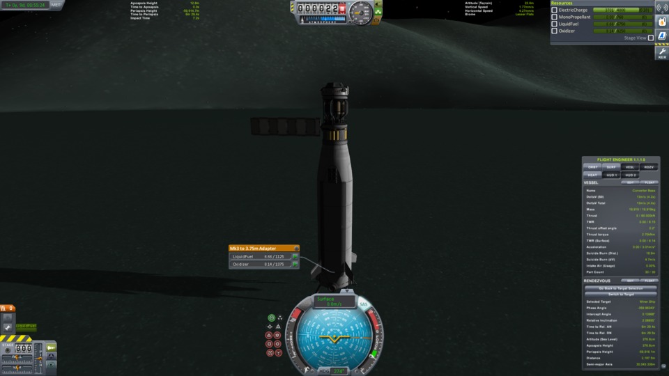 And all that ore needs a processing plant (and empty fuel tanks to spare) to turn it into unlimited fuel (and house the Kerbal who overclocks the drills when they hook up). Almost ran out of fuel landing this one.
