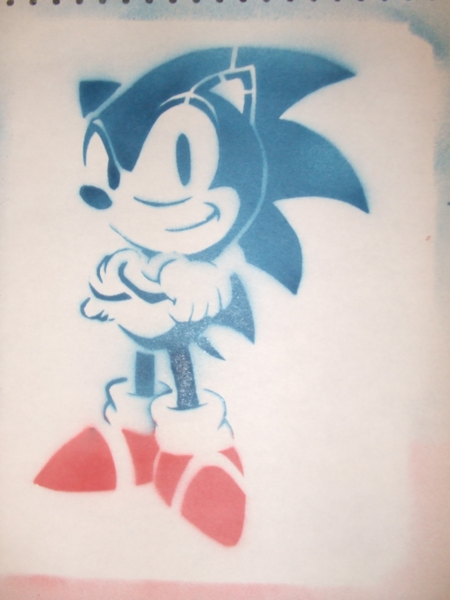 Sonic stencil for DeVeAn