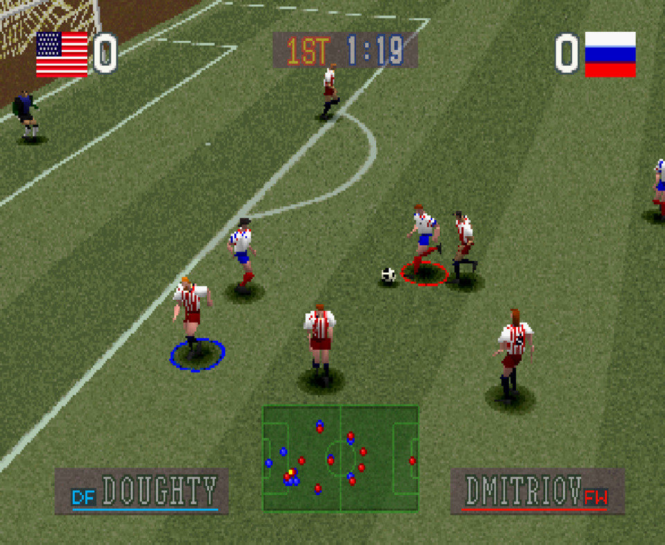 Oh hey, I can tell what's going on here *glares at FIFA 96*