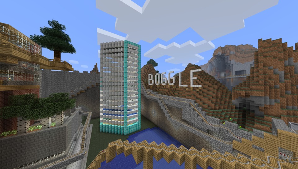 Boggle city styled Hollywood sign, just because.