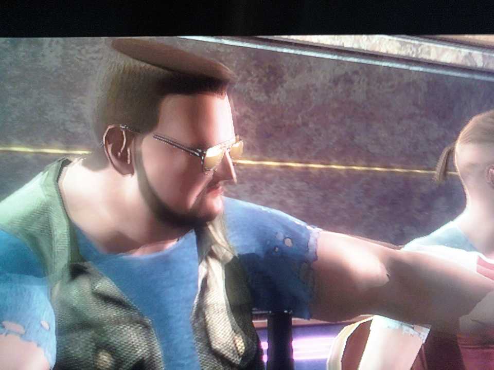 I made Walter Sobchak in Saints Row 2. I think it came out ok. I tweeked it some from this picture so he had an actual bowling shirt.