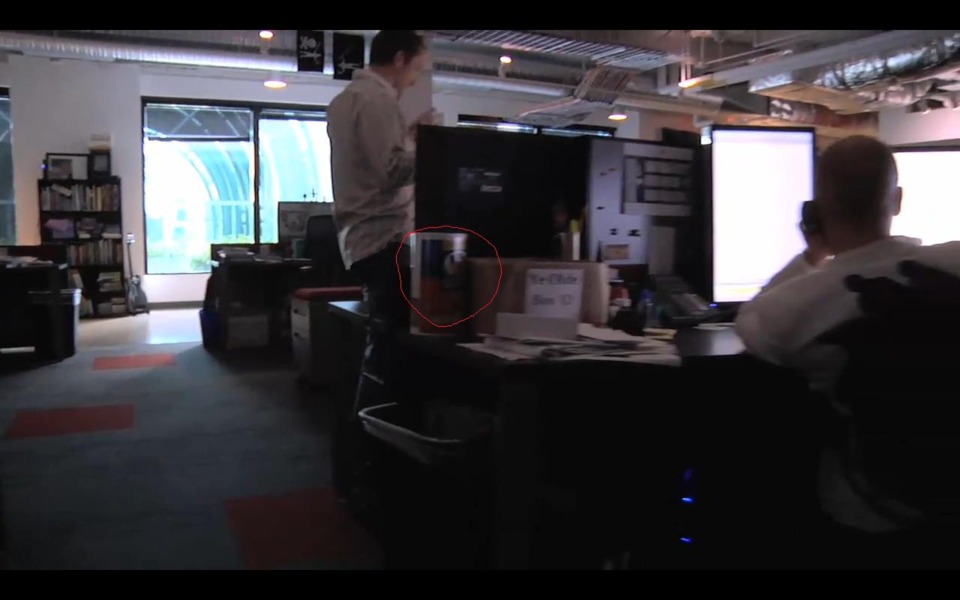  Is that Teddie, hiding in the Naughty Dog offices?