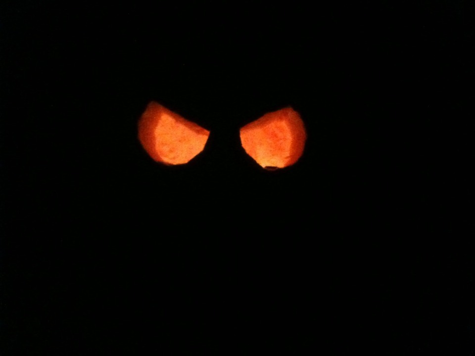 Angry Superintendent Pumpkin - Dark