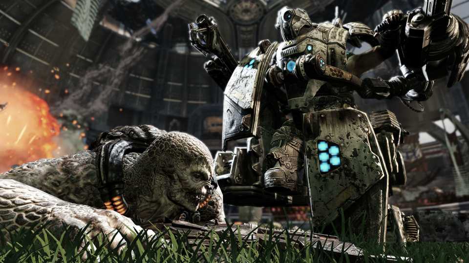 Once you've crushed a Locust's head with a Silverback mech, you wont want to crush one with anything else.