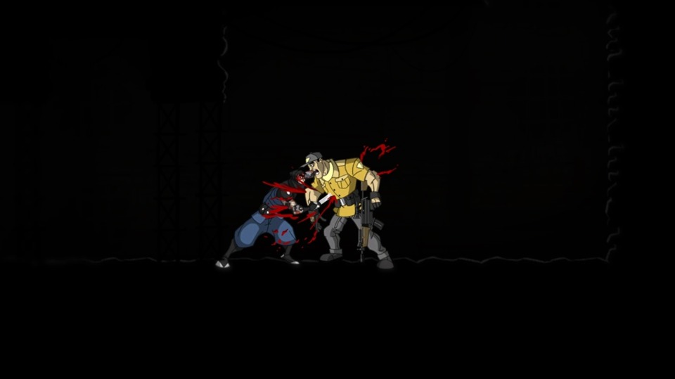 Attacking an unsuspecting enemy results in a stylish instant kill animation. Attacking a suspecting enemy usually results in getting your head blown off and reloading at a checkpoint.