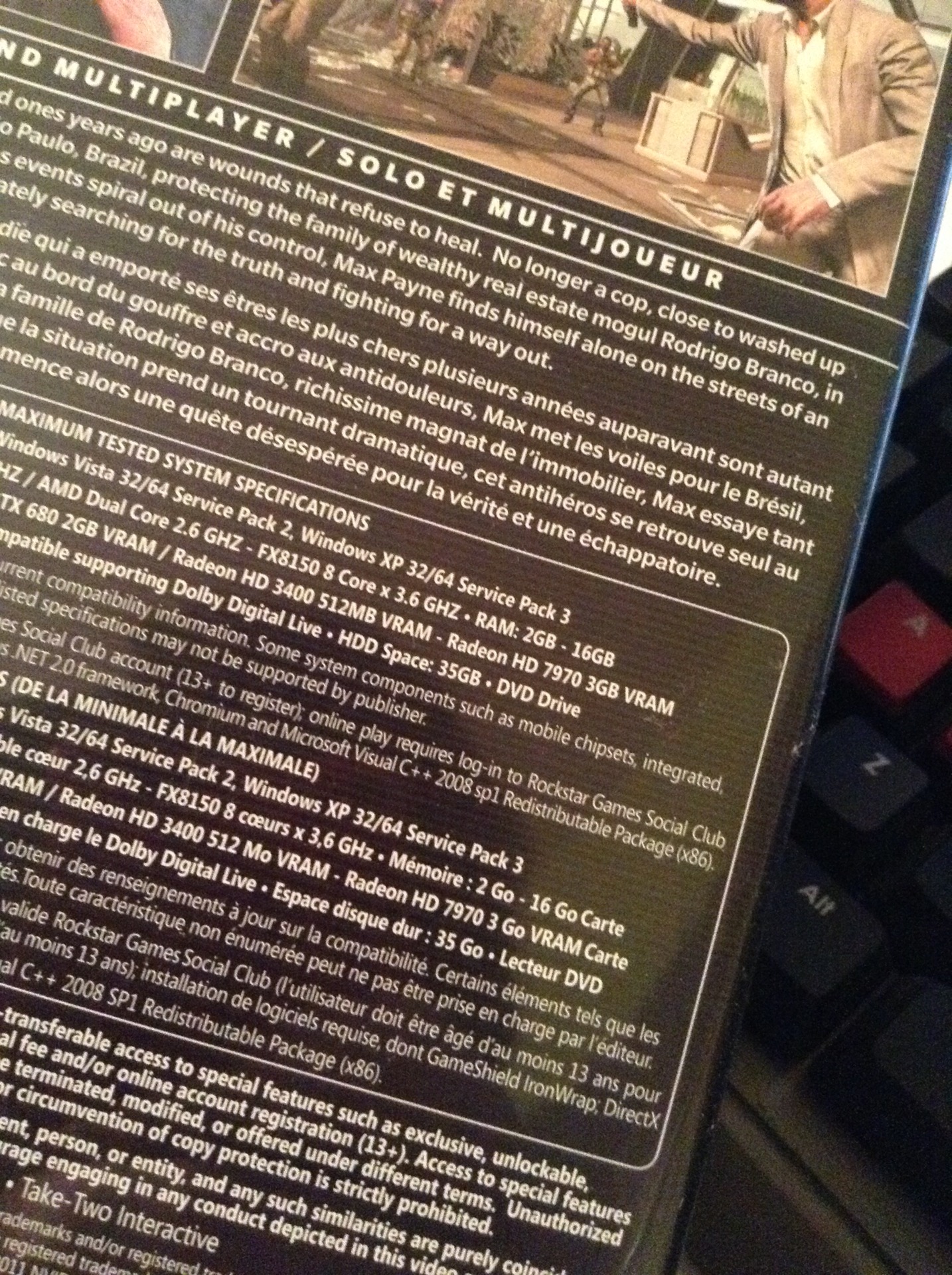 From the back of my PC copy.