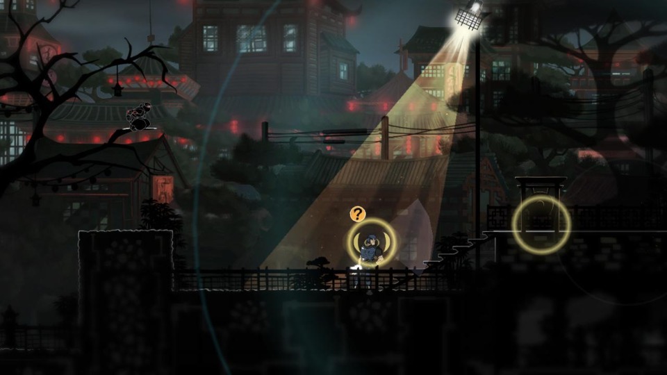 Enemies can be distracted in a variety of ways. Investigation of mysteriously damaged floodlights and unexpectedly sounded gongs is a leading cause of guard-related death in this game.