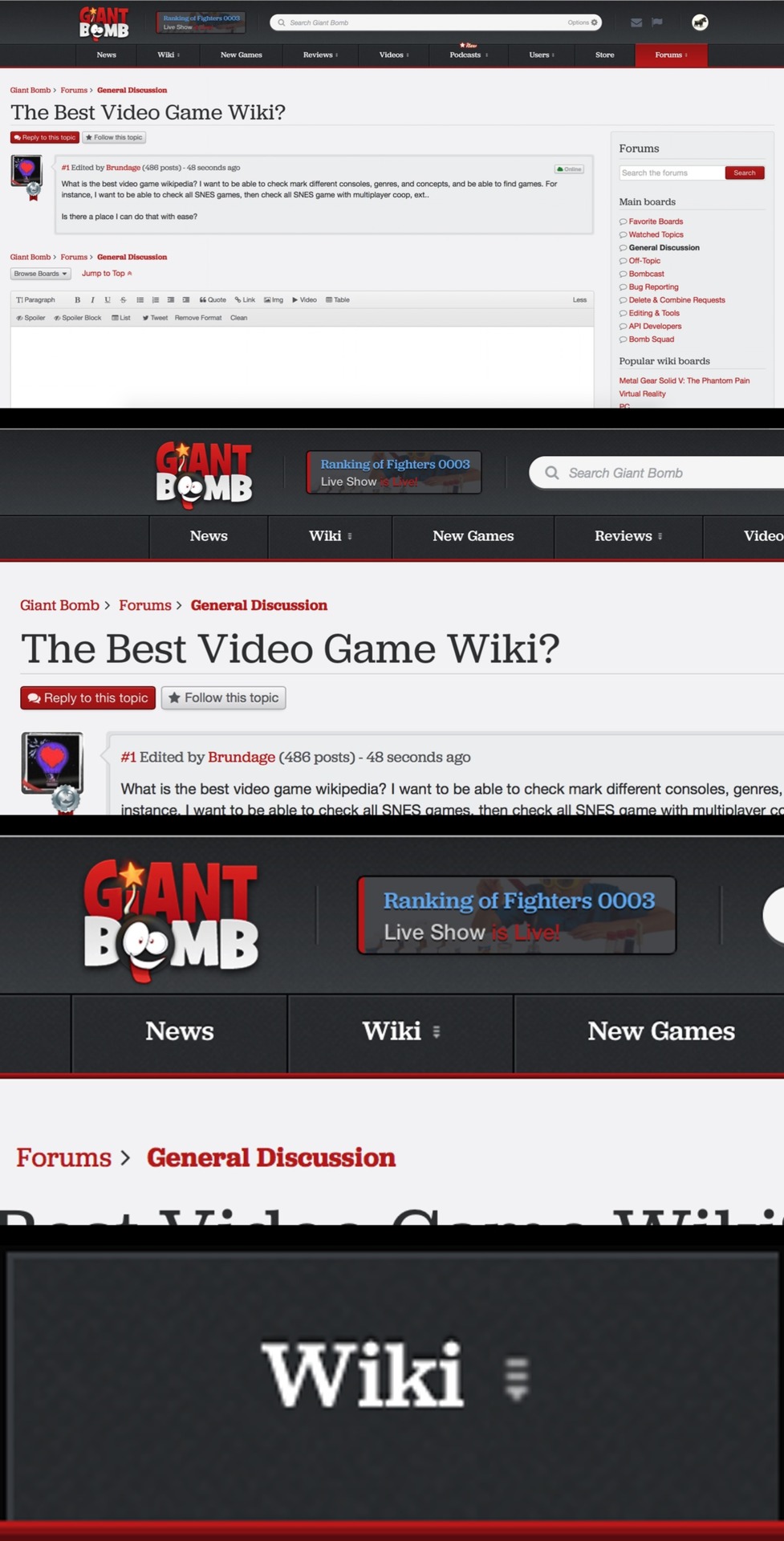The Best Video Game Wiki? - General Discussion - Giant Bomb