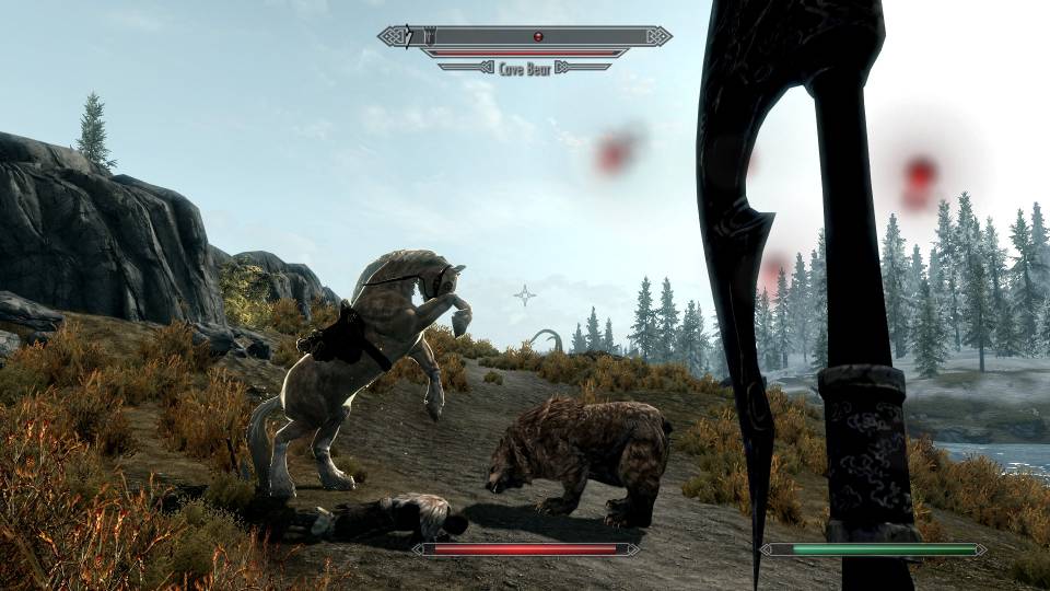 The Elder Scrolls V: Skyrim - One of the most epic battles ive ever seen in a video game