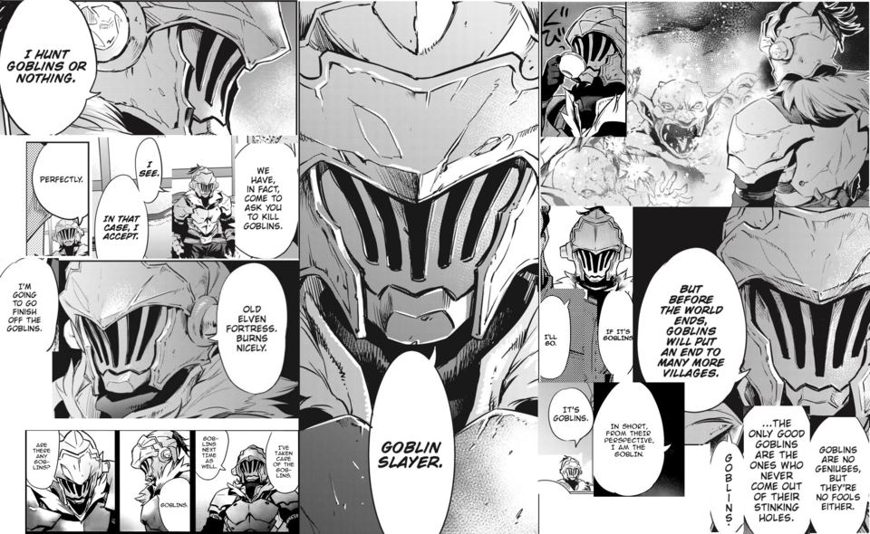 The Goblin Slayer manga is a timeless masterpiece