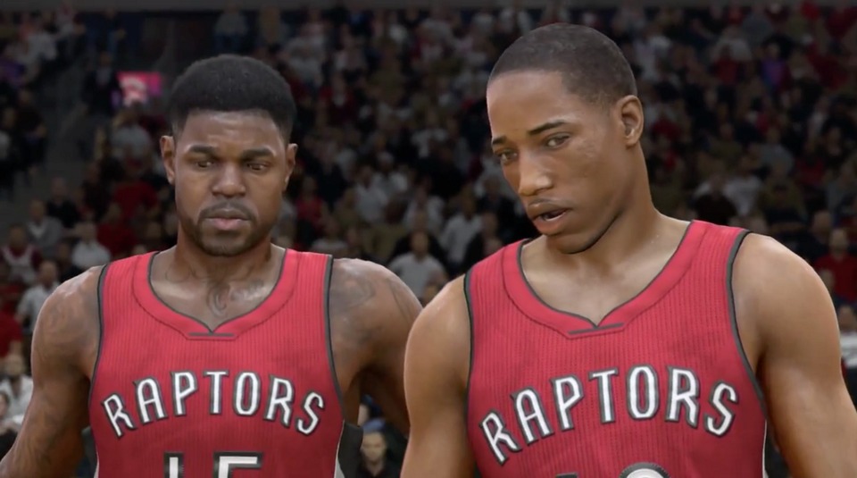 Live hasn't quite gotten to NBA 2K levels of visual realism, but the player models are a big improvement this year.