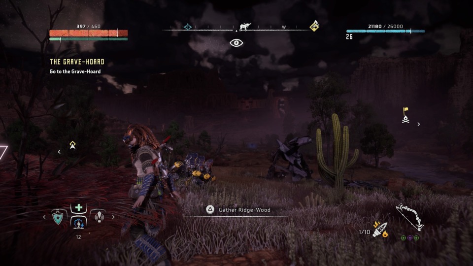The killstolen Stormbird's corpse is there behind the cactus. To be fair I did get lucky and a couple Snapjaws stumbled across my path while I was looting it, and one of them (seen on the left there) dropped a heart so I did get what I came for, but still. STILL 
