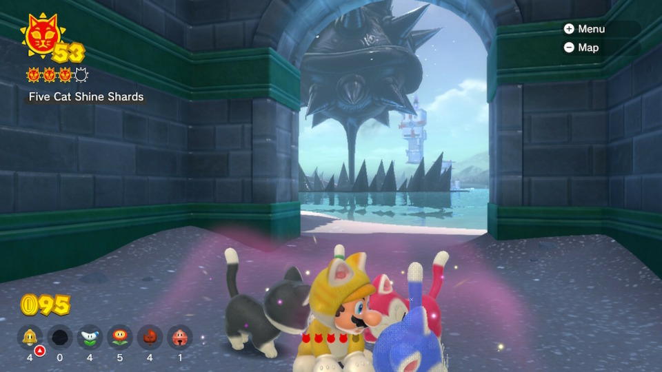 Bowser's Fury? More like Mario's a furry! The game is obsessed with cats and that's one of the strongest connection to 3D World.