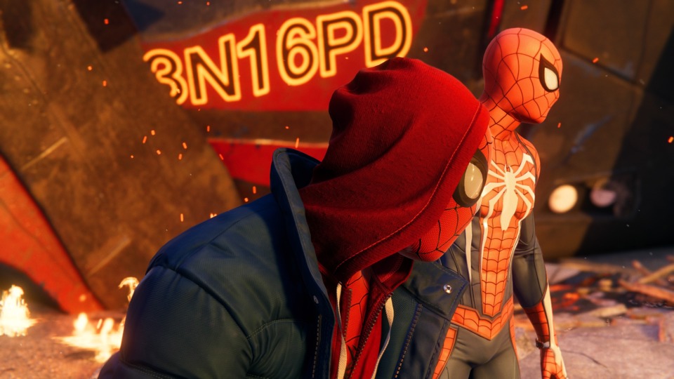 Fighting alongside the other Spider-Man is a treat, and a great way to introduce Miles as a protagonist. 