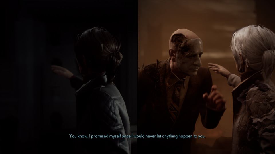 The split screen can be affecting when talking to ghosts as you see Marianne reach out to comfort people who aren't there, but some of the English dialog undercuts the sense of place. 