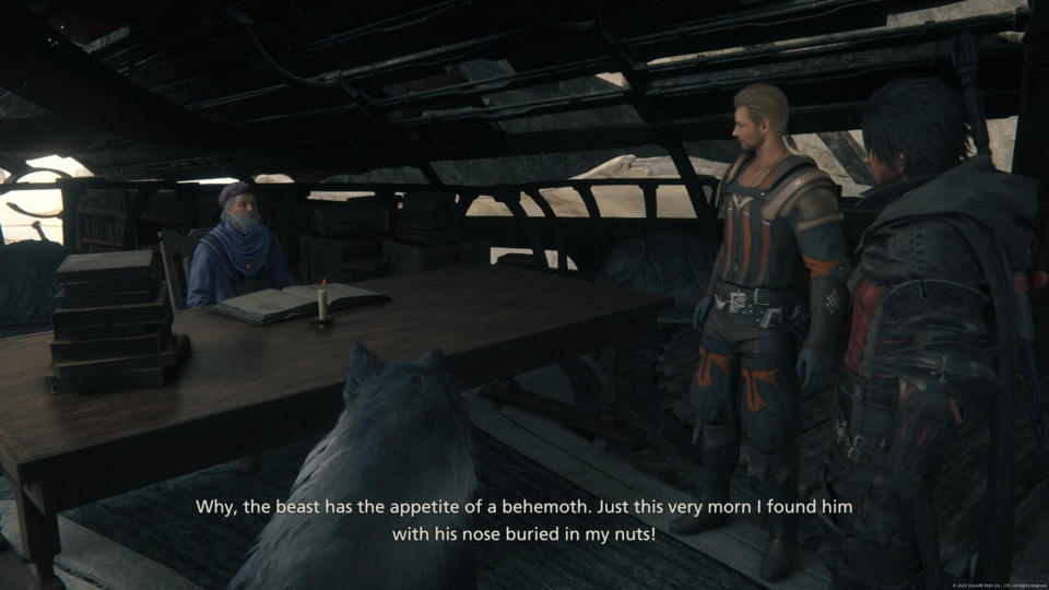 The game isn't all grimdark, there are definitely moments of humor.