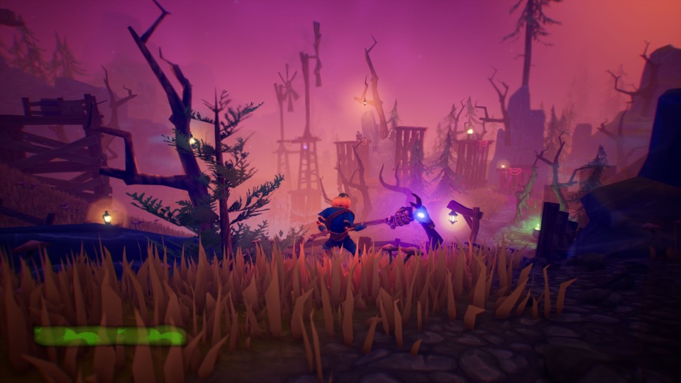 Pumpkin Jack is a pretty good looking game that makes a lot of use of color and lighting