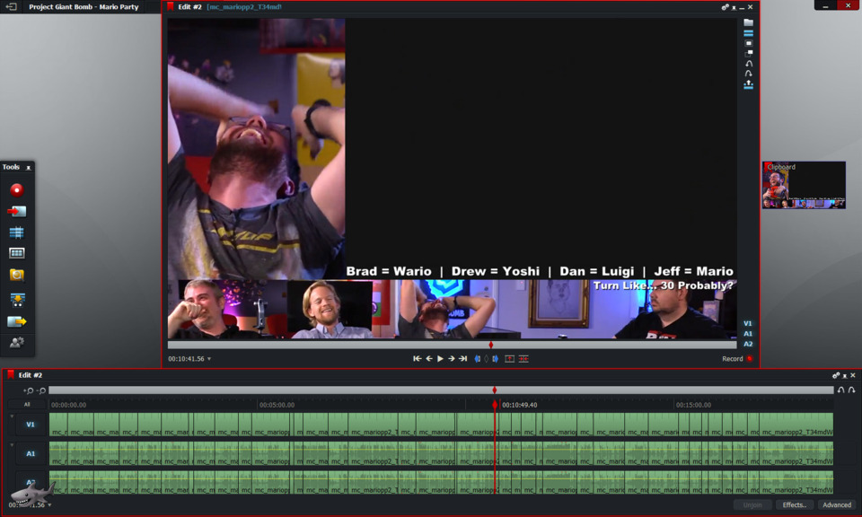 My timeline for the Mario Party 2 video.