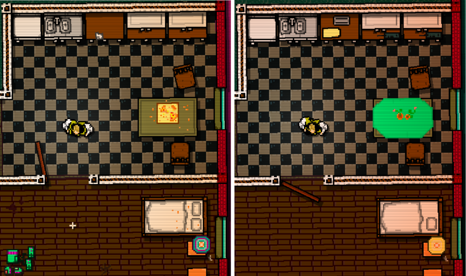 This is the only real message Hotline Miami has: look what happens when a girl moves in.