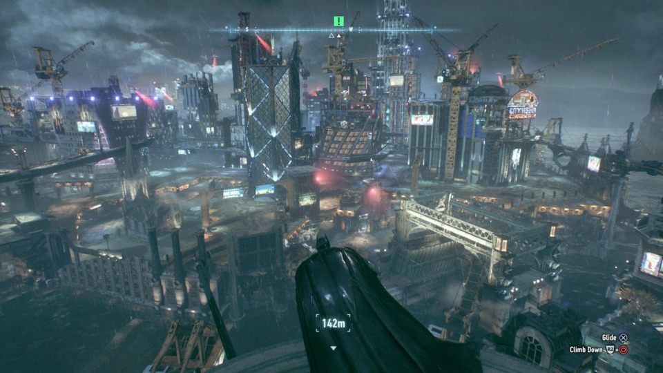 Gotham. It's big and pretty, but it ultimately gets in the way.