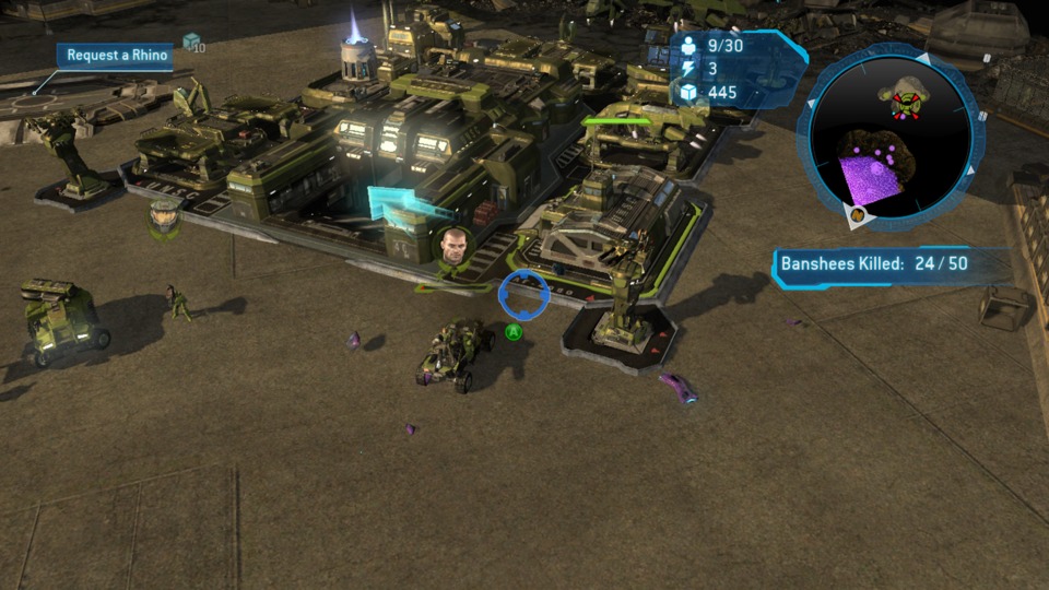 Despite being limited in capability, the bases of Halo Wars help to established a more offensive-minded metagame