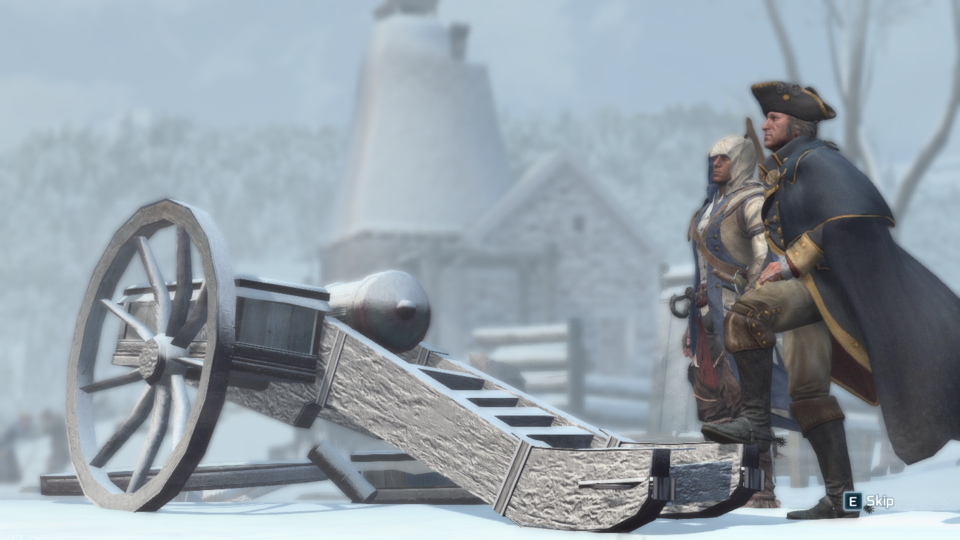 Interacting with historical figures is one of Assassin's Creed 3's finest experiences