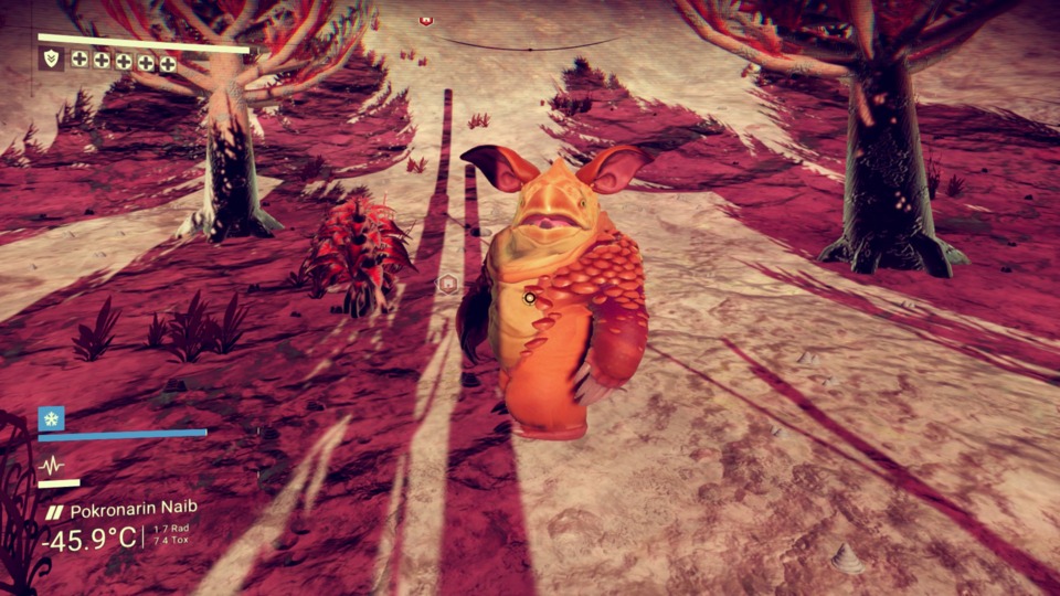 I dubbed this planet 'Land Of The Walking Pigs'