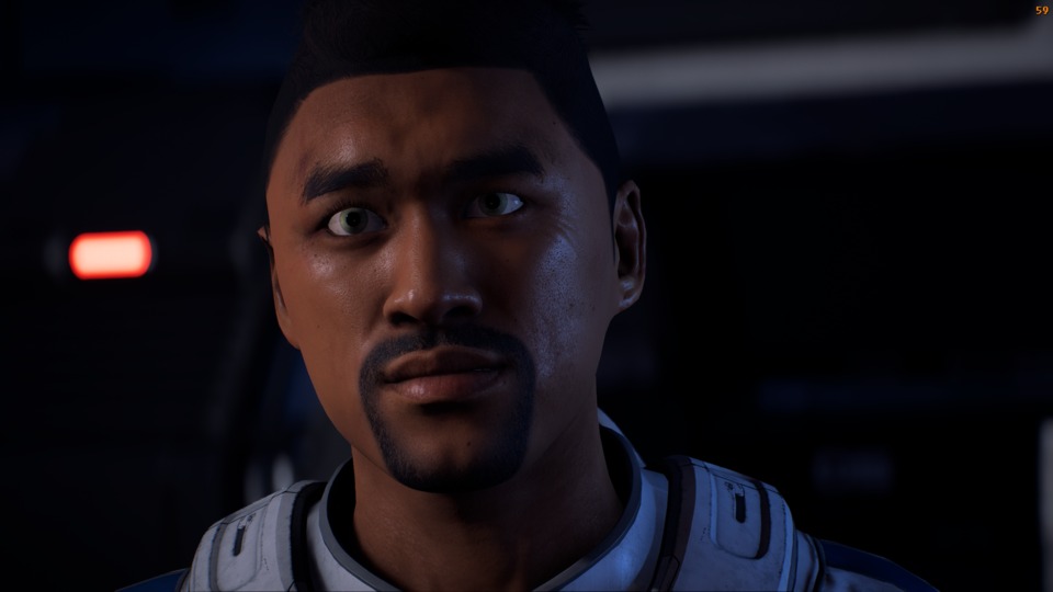 Never comes out quite as expected from the character creator. I'm starting over after I got an angle on this goofy bastard's face.