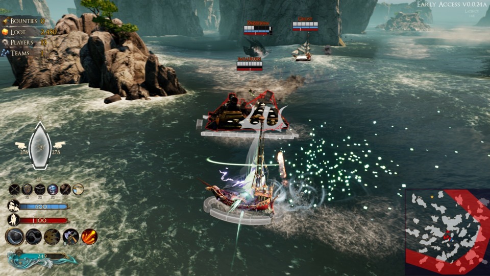 Dwarven ships don't have sails, thus chain-shot is useless on them