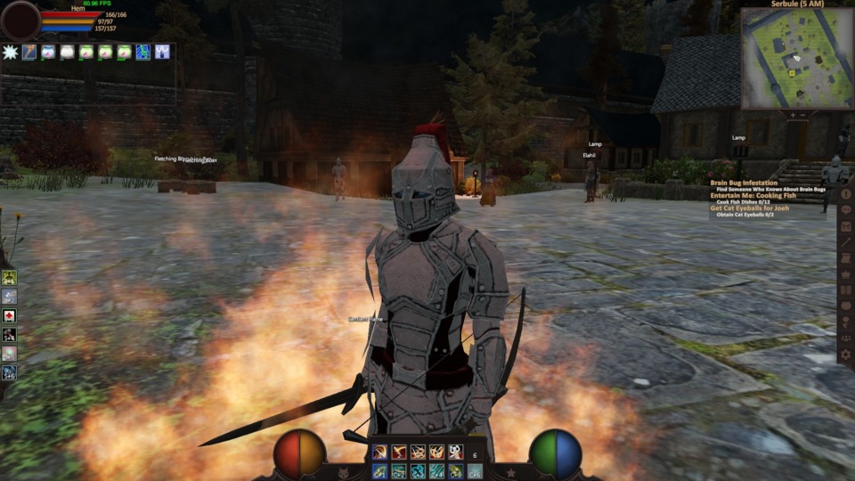 This flame is an npc...