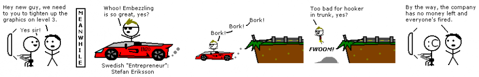 Based on a true story. Bork bork bork.