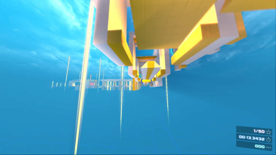 One of InMomentum's many interesting stages. From below.