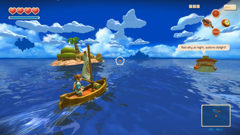 It's odd that this type of game never really caught on. Who doesn't like the serenity of the open sea?