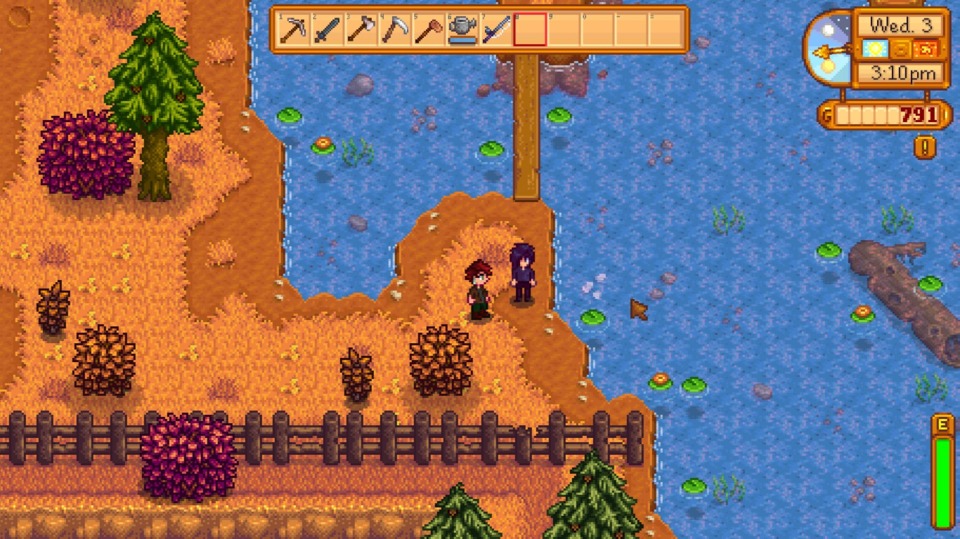 Graphically, Stardew Valley doesn't really have a whole lot in common with Final Fantasy, but it does have its own Sephiroth.