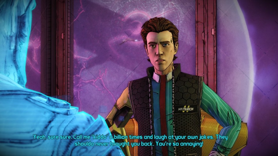 Rhys says what we're all thinking to Handsome Jack.