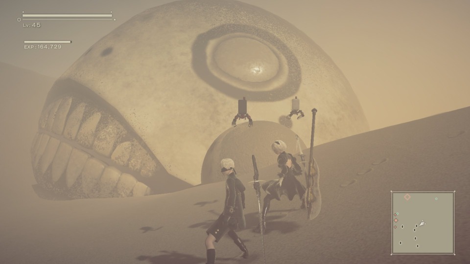 I'm anxious to find out what the deal is with all these giant Emil heads in the desert. What has our little friend been up to?