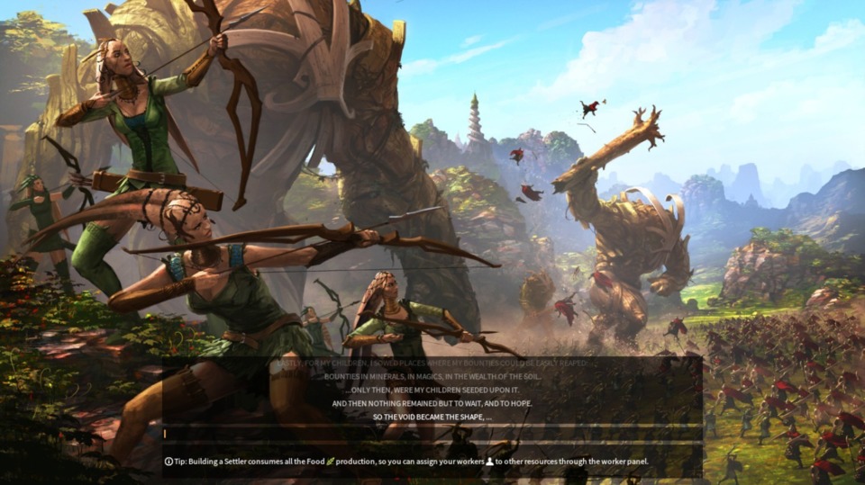 If we have a concept page for cute loading page messages, Endless Legend deserves to be on it. It makes building a world sound like the Book of Genesis. I wonder if Leviticus expressly prohibits the reticulation of splines?