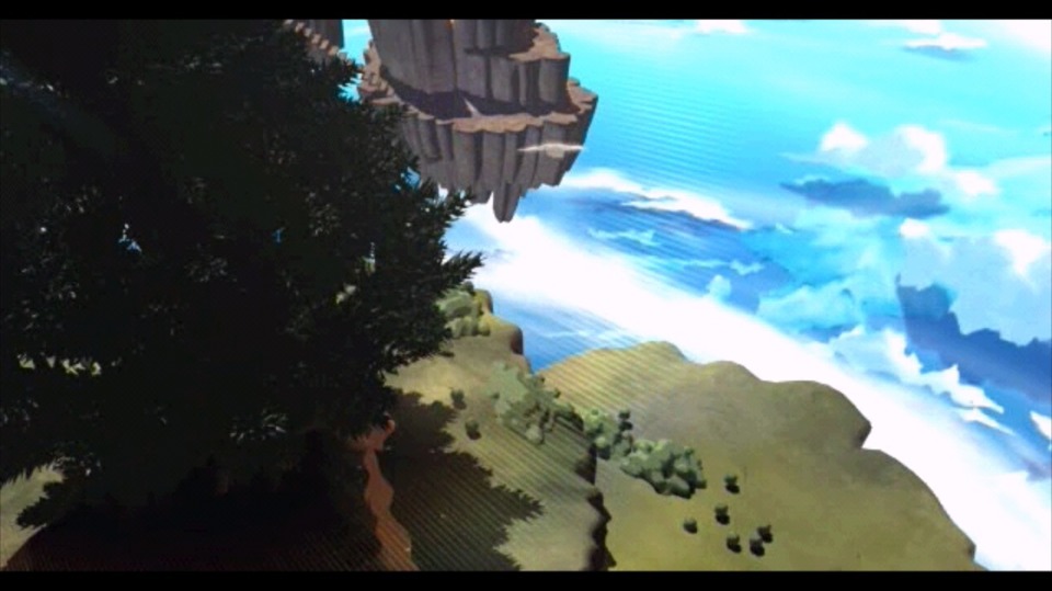 The game makes it clear in the opening cinematic that you're a little detached from the rest of the world: the land of Arges is a floating island that can only be reached by plane. It's also relevant to a story point later on.