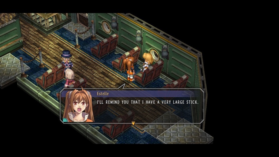Estelle in a nutshell. Though to be fair, she's only this way around Olivier.