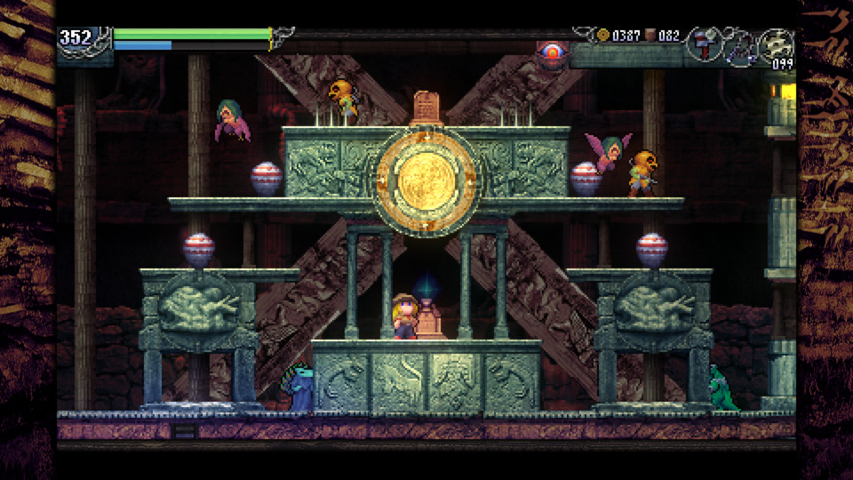 Big wheel keep on turning. Rolling, rolling, rolling down into another boss room or instant-death pit.