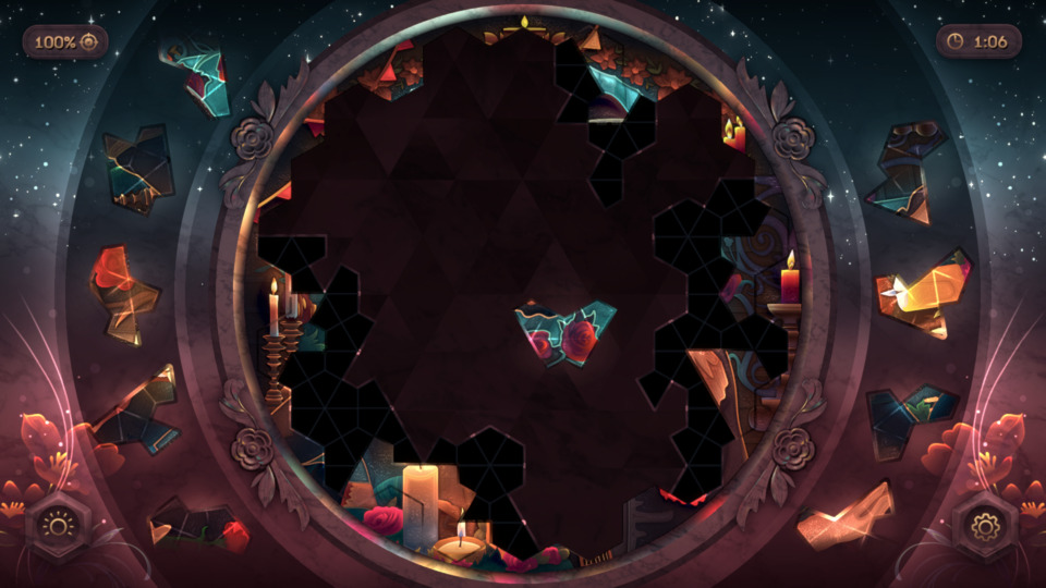 The shards come in all sorts of shapes, but if you pay attention to that underlying grid it's all just hexagons in the end. If I wanted hexagons I'd just play Civilization or Nectaris or something.
