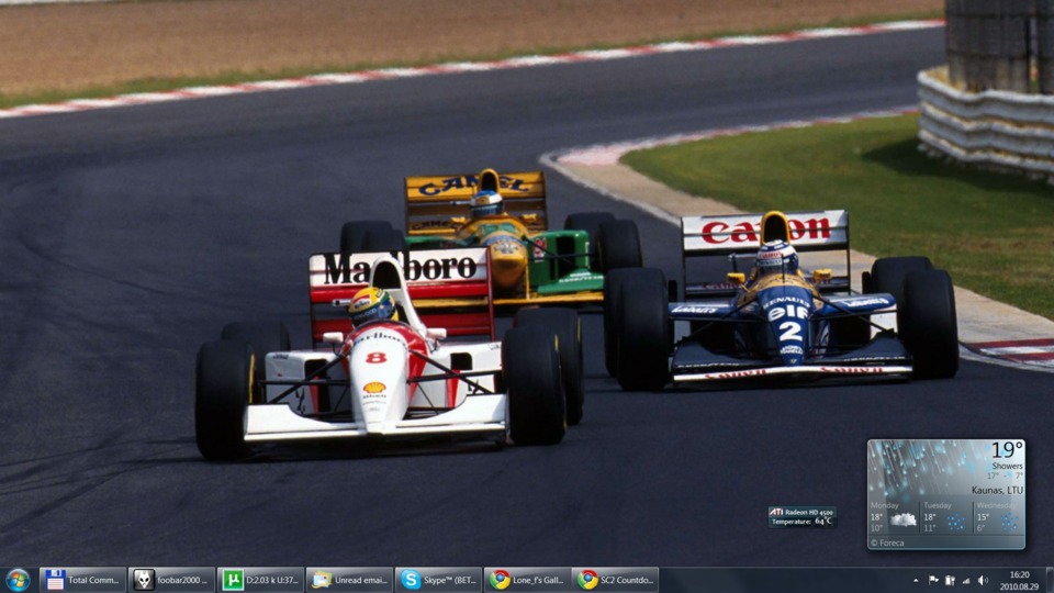 Senna, Prost, Schumacher. Inspired by the Top Gear episode on Senna.