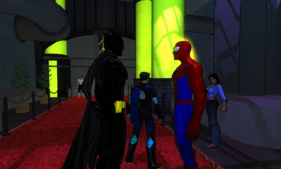  Its Battman and Fake Spiderman 