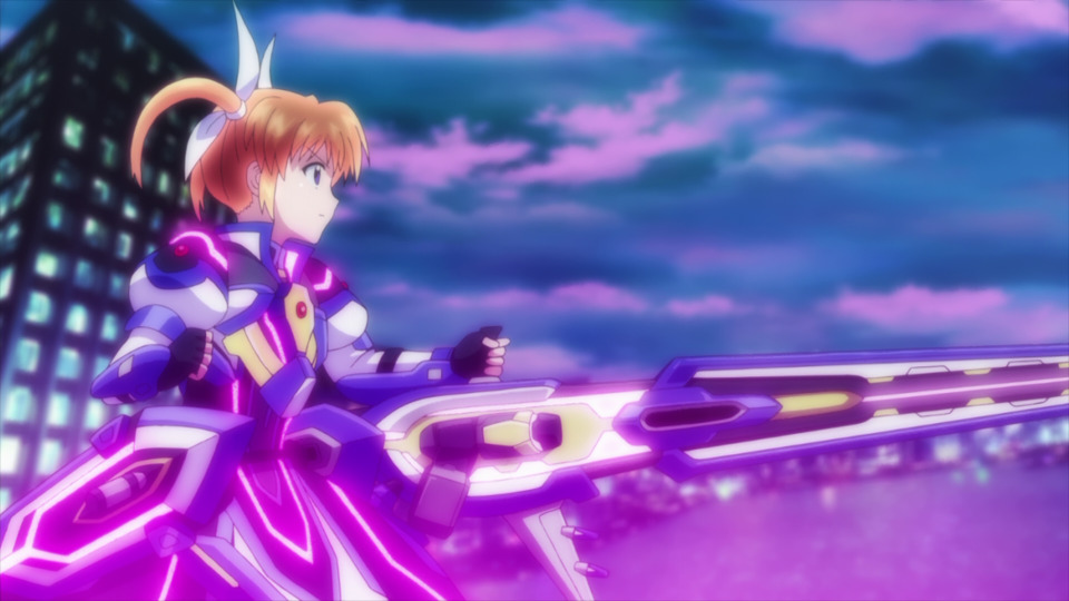 Nanoha and Raising Heart’s final form as far as this trilogy of 4 theatrically released movies is considered.
