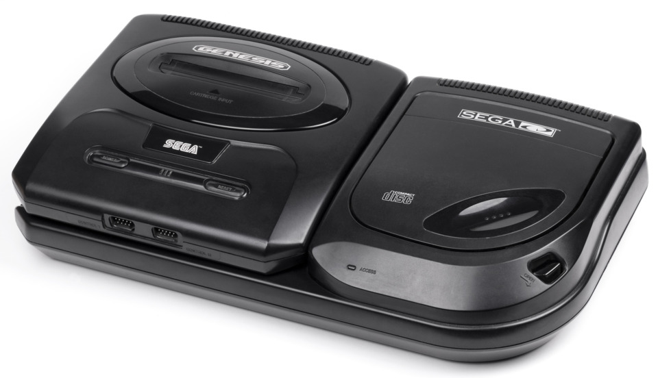The Sega-CD mating with a Genesis
